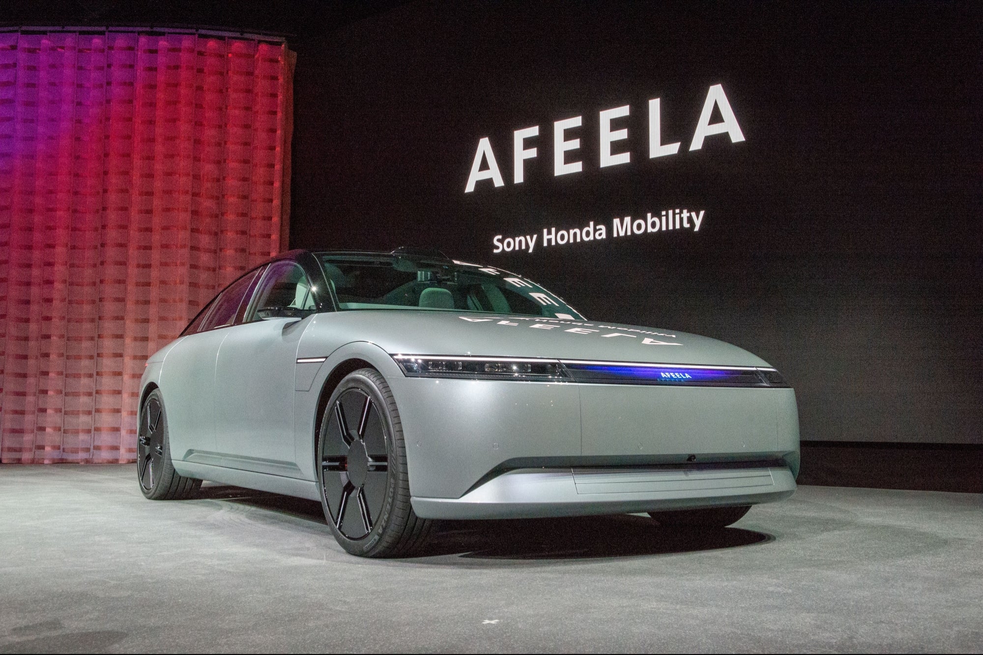 Sony unveils its Afeela EV concept in partnership with Honda